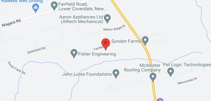 map of 66 Fairfield RD